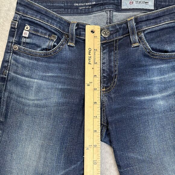 AG Adriano Goldschmied THE STILT ROLL UP Cigarette Roll-Up jeans Women’s Size 26 - Picture 8 of 16